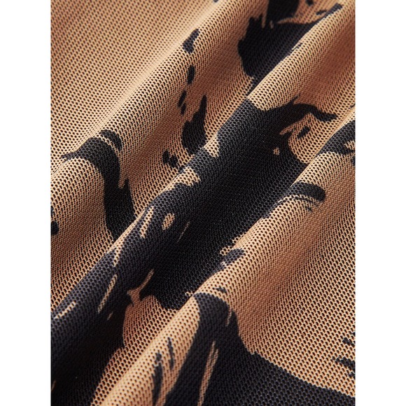 Commense Boheme Printed Cowl Neck Floral Dress black size M - Picture 9 of 9